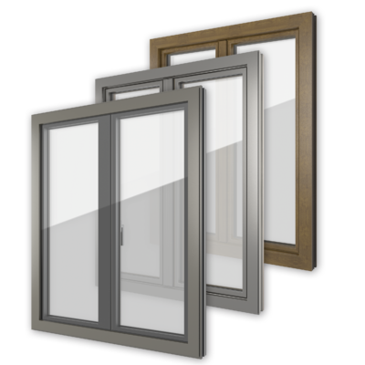 verschiedene Fensterlösungen für München